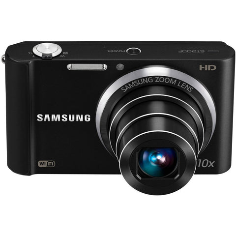 Samsung ST200 - 16.1 MP, F2.5 Bright lens, DIS (Digital Image Stabilisation), 3.0" (7.5cm) QVGA Display, TTL Auto Focus (Multi, Centre, Face Detection, Object Tracking), WiFi