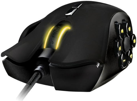 Razer Naga "Hex" League of Legends Edition MOBA Mouse - 11 Programmable Buttons, 6 Button "Hex", 3.5G 5600dpi Infrared Sensor, 1000Hz Polling, Synapse 2.0