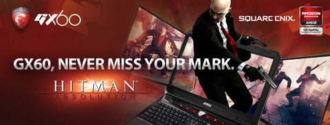 MSI Gaming Series GX60 3AE Hitman Edition: AMD A10-5750M Quad Core APU, 8GB DDR3 1600MHz Memory (8GB 1x 8GB - 2 Slots)