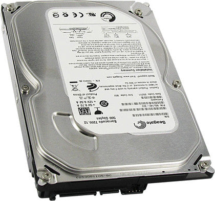 Seagate Barracuda 7200.14 Series - 500GB Serial ATA III - Serial ATA 6Gbps With 16MB Cache @ 7200RPM - NCQ - 1 Year Warranty