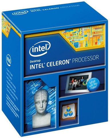 Intel Celeron G1840 - 2.80GHz Dual Core, Haswell Refresh, Socket 1150, 2MB L3, DMI Bus, 22nm, x64, Intel HT, Intel VT, Intel HD Graphics @ 350MHz/1.05GHz, 3 Year Warranty