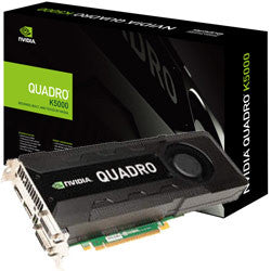 Leadtek nVidia Quadro K5000 PCIe X16 Broadcast Class GPU, 4GB 256-Bit GDDR5, 2x Dual Link DVI, 2x DisplayPort Support - Up to 2560x1600