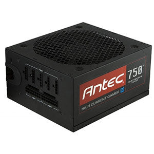 Antec HCG-750M  - 750W, 135mm DBB Cooling Fan, PCI-E 6+2 pin x4, SATA x9, Molex x6 - Heavy Duty Protection Circuitry, 80+ Bronze, SLI Support, Modular