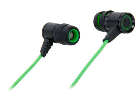 Razer Hammerhead Gaming Earphones - Enahnced Bass Response, High-Quality Neodimium Drivers, Omni-Directional Inline Mic, Gold Plated Connectors