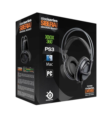 STEELSERIES SIBERIA V2 CROSS PLATFORM HEADSET