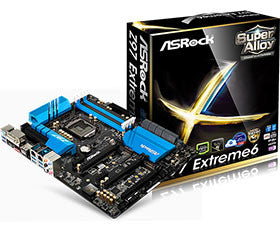 ASRock Z97 Extreme6 Intel Z97 Chipset, Socket 1150, 5th Gen Core i3/i5/i7/Pentium/Celeron Support, DDR3 1333 (3200MHz Max OC), 4x DIMM Dual Channel (32GB)