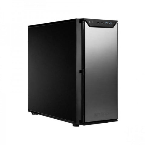 Antec P280 Chassis - Super Mid Tower, 2x USB 3.0, Dual-Layer 0.8mm Steel/Polycarbonate Side Panels, Black With Aluminium Front Door, Side Window