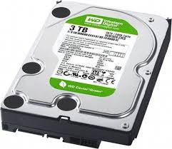 WD DT Green Series - 3TB Serial ATA III - Serial ATA 6Gbps With 64MB Cache - NCQ - 2 Year Warranty