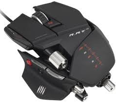 PC MCZ R.A.T.9 Mouse-Matte Black