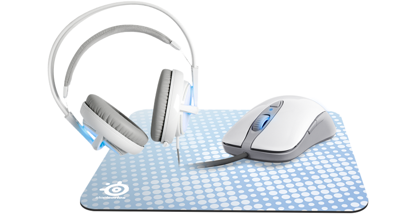 STEELSERIES FROST BLUE BUNDLE + FAR CRY 3 PC